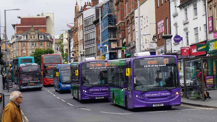 Nottingham Alexander Dennis Enviro200 366 & 374